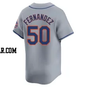 Sid Fernandez Men's New York Mets Gray Limited Away Jersey