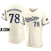 Simeon Woods Richardson Men's Minnesota Twins Cream Authentic Alternate 2023 Jersey