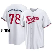 Simeon Woods Richardson Men's Minnesota Twins White Replica Home Jersey