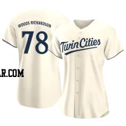 Simeon Woods Richardson Women's Minnesota Twins Cream Authentic Alternate Jersey