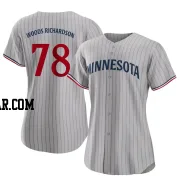 Simeon Woods Richardson Women's Minnesota Twins Gray Authentic Road Jersey