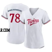 Simeon Woods Richardson Women's Minnesota Twins White Authentic Home Jersey