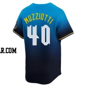 Simon Muzziotti Men's Philadelphia Phillies Blue Limited 2024 City Connect Jersey