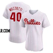 Simon Muzziotti Men's Philadelphia Phillies White Elite Home Jersey