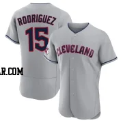 Simon Rodriguez Men's Cleveland Guardians Gray Authentic Road Jersey