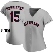 Simon Rodriguez Women's Cleveland Guardians Gray Replica Road Jersey