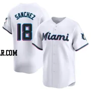 Sixto Sanchez Youth Miami Marlins White Limited Home Jersey