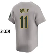 Skye Bolt Men's Oakland Athletics Gray Limited Away Jersey