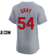 Sonny Gray Men's St. Louis Cardinals Gray Elite Road Jersey