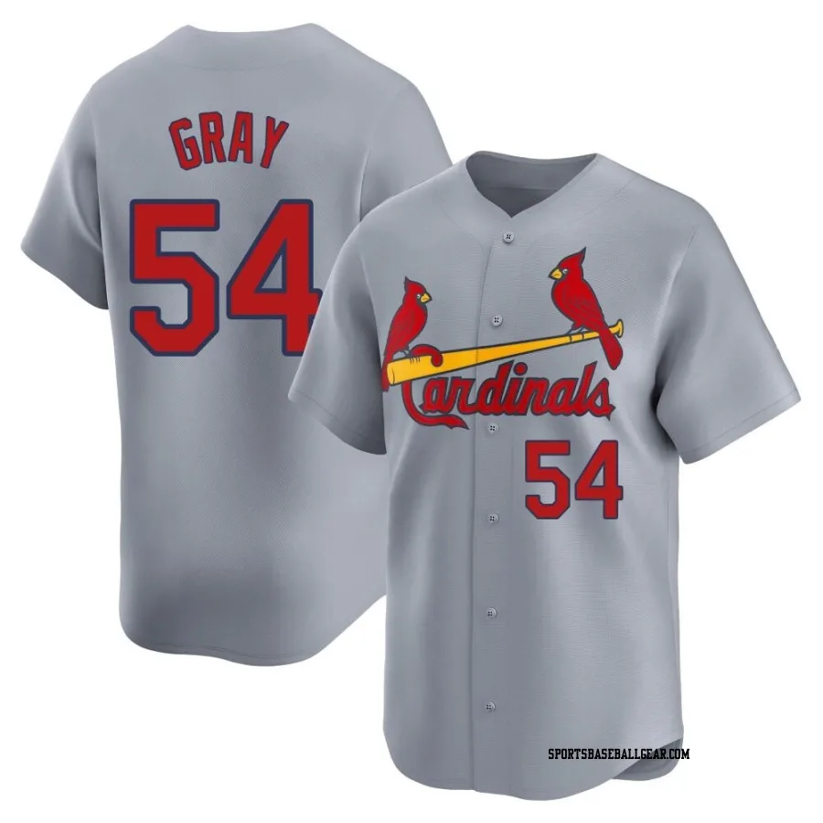 Sonny Gray Men's St. Louis Cardinals Gray Limited Away Jersey