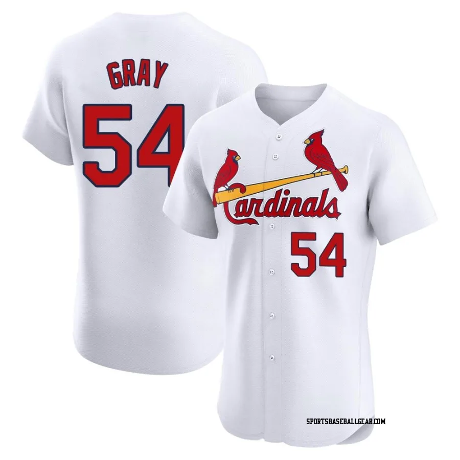 Sonny Gray Men's St. Louis Cardinals White Elite Home Jersey