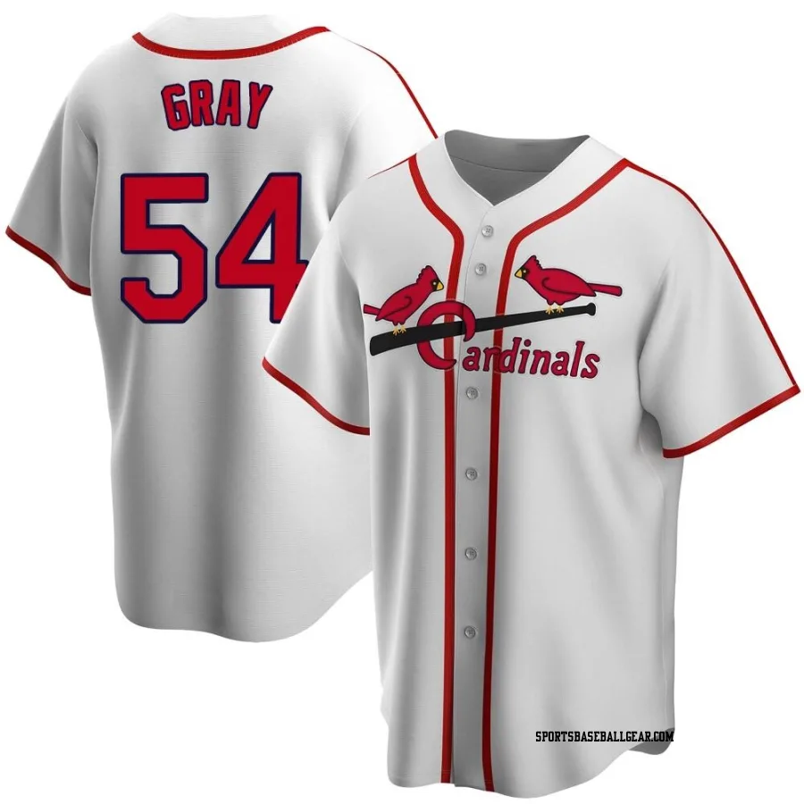 Sonny Gray Men's St. Louis Cardinals White Home Cooperstown Collection Jersey