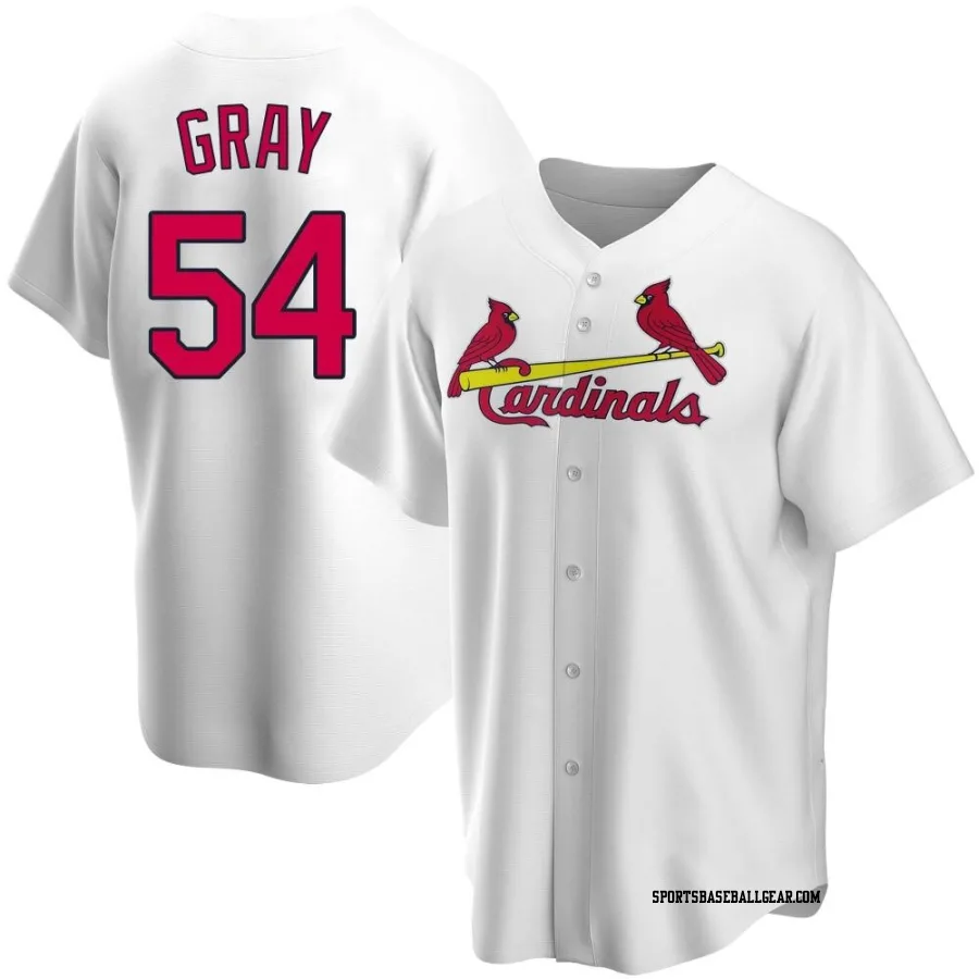 Sonny Gray Men's St. Louis Cardinals White Replica Home Jersey