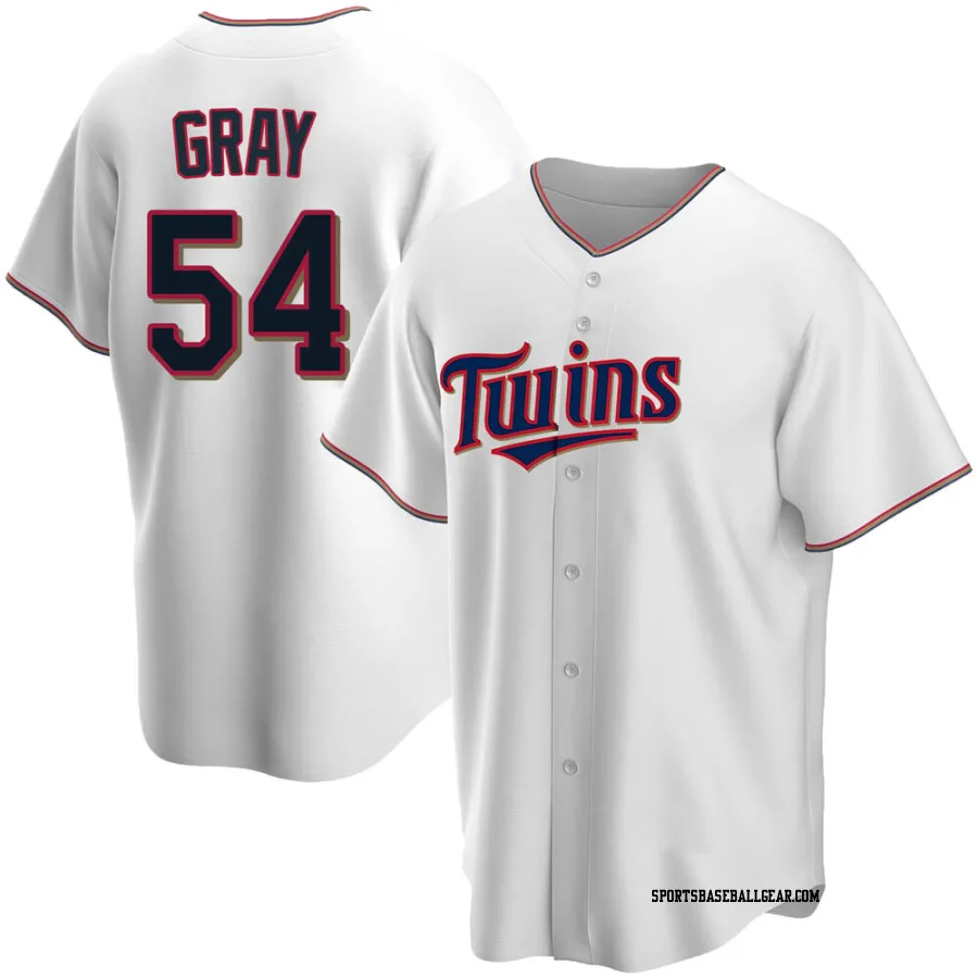 Sonny Gray Youth Minnesota Twins White Replica Home Jersey