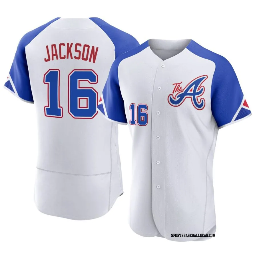 Sonny Jackson Men's Atlanta Braves White Authentic 2023 City Connect Jersey