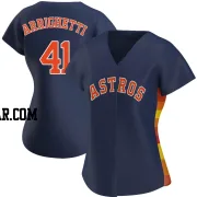 Spencer Arrighetti Women's Houston Astros Navy Replica Alternate Jersey