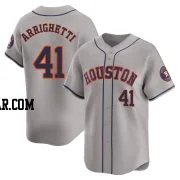 Spencer Arrighetti Youth Houston Astros Gray Limited Away Jersey