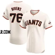 Spencer Bivens Men's San Francisco Giants Cream Elite Home Jersey