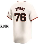 Spencer Bivens Men's San Francisco Giants Cream Elite Home Jersey