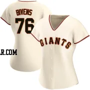 Spencer Bivens Women's San Francisco Giants Cream Authentic Home Jersey