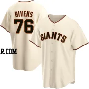 Spencer Bivens Youth San Francisco Giants Cream Replica Home Jersey