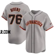 Spencer Bivens Youth San Francisco Giants Gray Limited Away Jersey