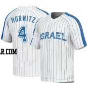 Spencer Horwitz Men's Israel Baseball White Replica 2023 World Baseball Classic Jersey