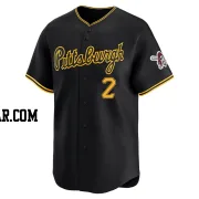 Spencer Horwitz Men's Pittsburgh Pirates Black Limited Alternate Jersey