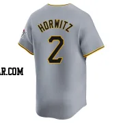 Spencer Horwitz Men's Pittsburgh Pirates Gray Limited Away Jersey