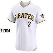 Spencer Horwitz Men's Pittsburgh Pirates White Elite Home Jersey