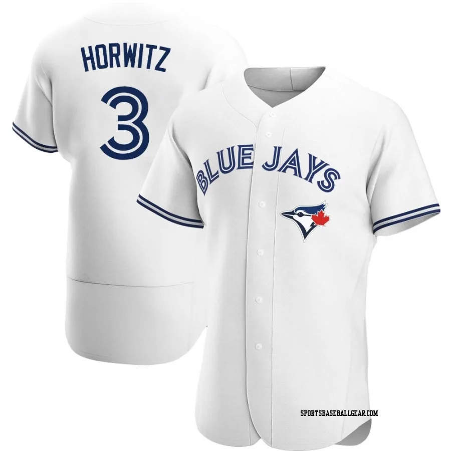 Spencer Horwitz Men's Toronto Blue Jays White Authentic Home Jersey