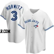 Spencer Horwitz Men's Toronto Blue Jays White Replica Home Jersey