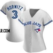 Spencer Horwitz Women's Toronto Blue Jays White Authentic Home Jersey