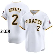 Spencer Horwitz Youth Pittsburgh Pirates White Limited Home Jersey