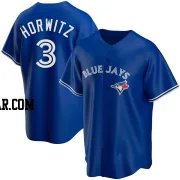 Spencer Horwitz Youth Toronto Blue Jays Royal Replica Alternate Jersey