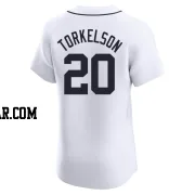 Spencer Torkelson Men's Detroit Tigers White Elite Home Jersey