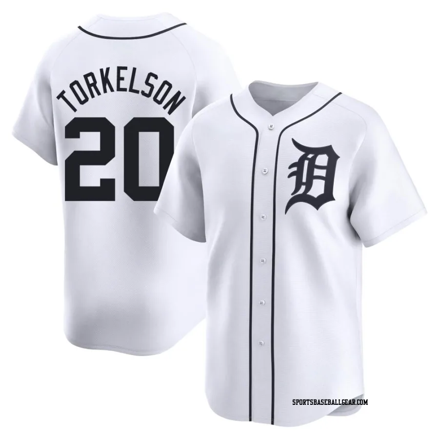 Spencer Torkelson Men's Detroit Tigers White Limited Home Jersey