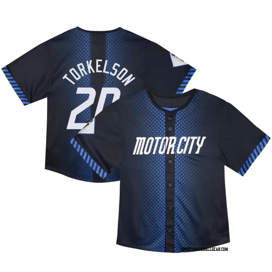 Spencer Torkelson Toddler Detroit Tigers Blue Limited & Preschool 2024 City Connect Jersey