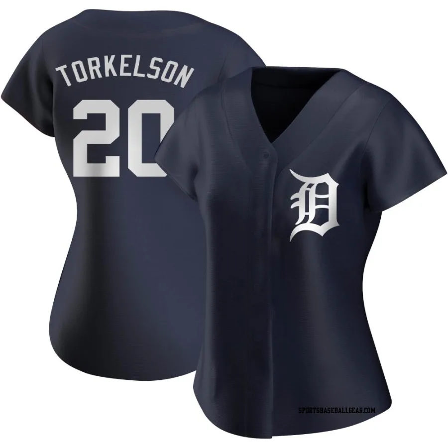 Spencer Torkelson Women's Detroit Tigers Navy Replica Alternate Jersey