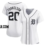 Spencer Torkelson Women's Detroit Tigers White Limited Home Jersey