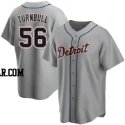 Spencer Turnbull Men's Detroit Tigers Gray Replica Road Jersey