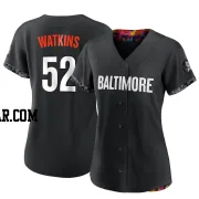 Spenser Watkins Women's Baltimore Orioles Black Authentic 2023 City Connect Jersey