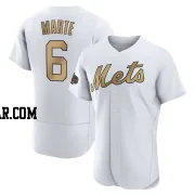 Starling Marte Men's New York Mets White Game Authentic 2022 All-Star Jersey