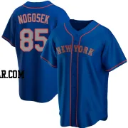 Stephen Nogosek Men's New York Mets Royal Replica Alternate Road Jersey