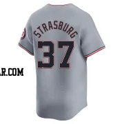 Stephen Strasburg Youth Washington Nationals Gray Limited Road Jersey