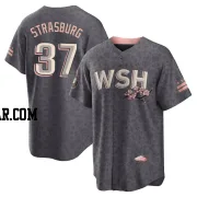 Stephen Strasburg Youth Washington Nationals Gray Replica 2022 City Connect Jersey