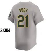 Stephen Vogt Men's Oakland Athletics Gray Limited Away Jersey