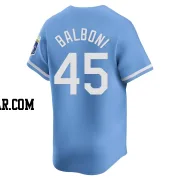 Steve Balboni Men's Kansas City Royals Light Blue Limited Alternate Jersey