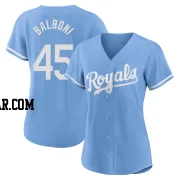 Steve Balboni Women's Kansas City Royals Light Blue Authentic 2022 Alternate Jersey