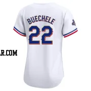 Steve Buechele Women's Texas Rangers Gold Limited White 2024 Collection Jersey